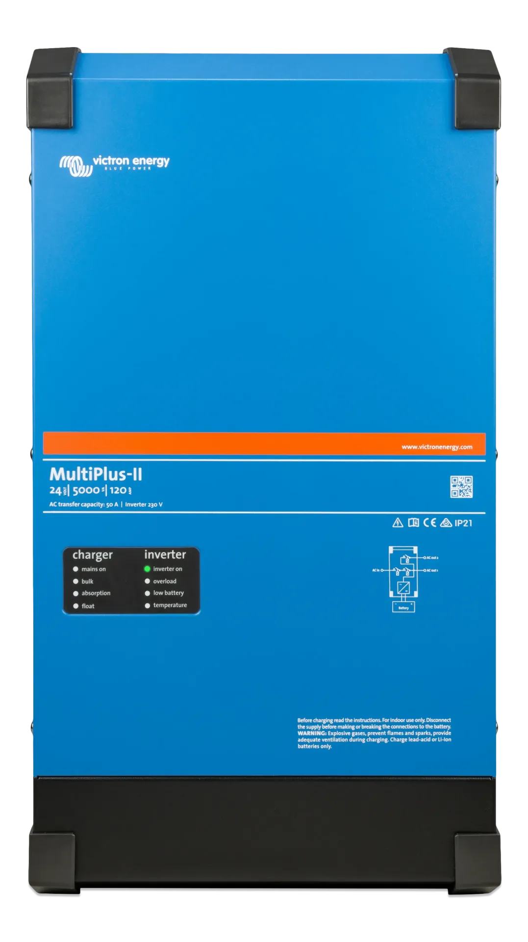 MultiPlus-II 24/3000/70-50 120V (UL 458)