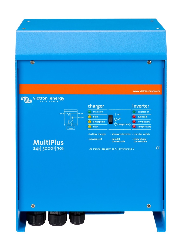 MultiPlus 24/3000/70-50 120V VE.Bus (UL 1741 & 458)